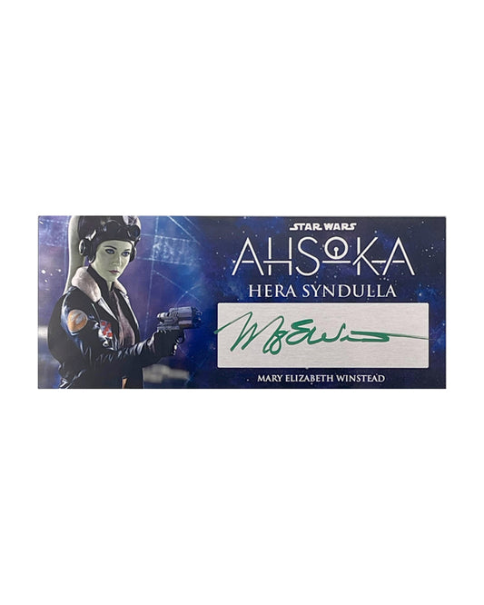 MARY ELIZABETH WINSTEAD - HERA SYNDULLA - AHSOKA TV SHOW - 3X7 PLAQUE V2