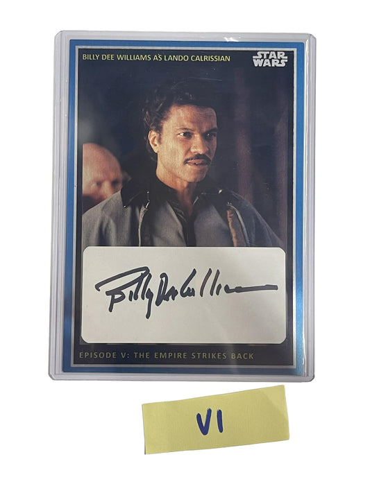 BILLY DEE WILLIAMS - LANDO - ESB - 5X7 PLAQUE