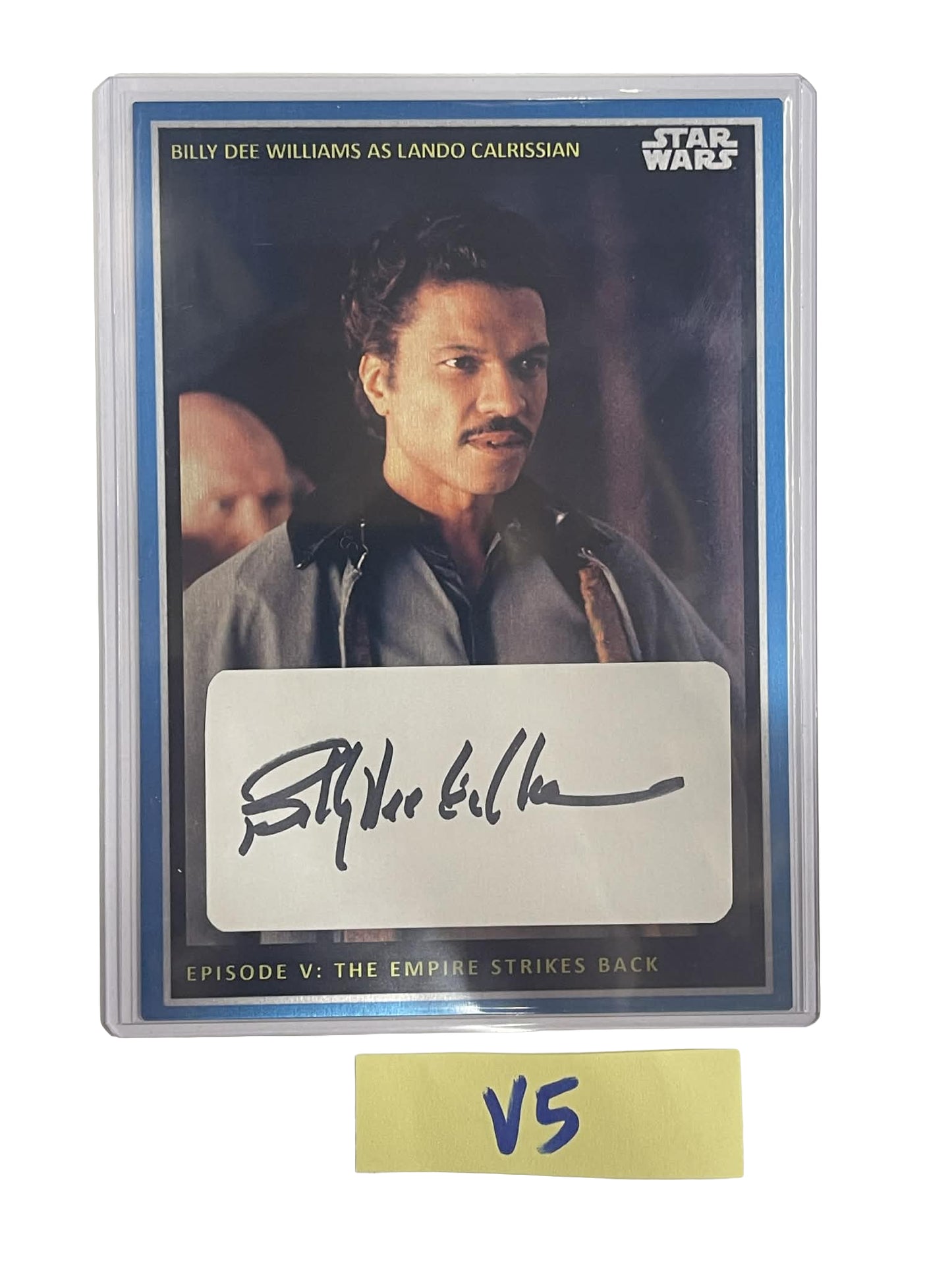 BILLY DEE WILLIAMS - LANDO - ESB - 5X7 PLAQUE