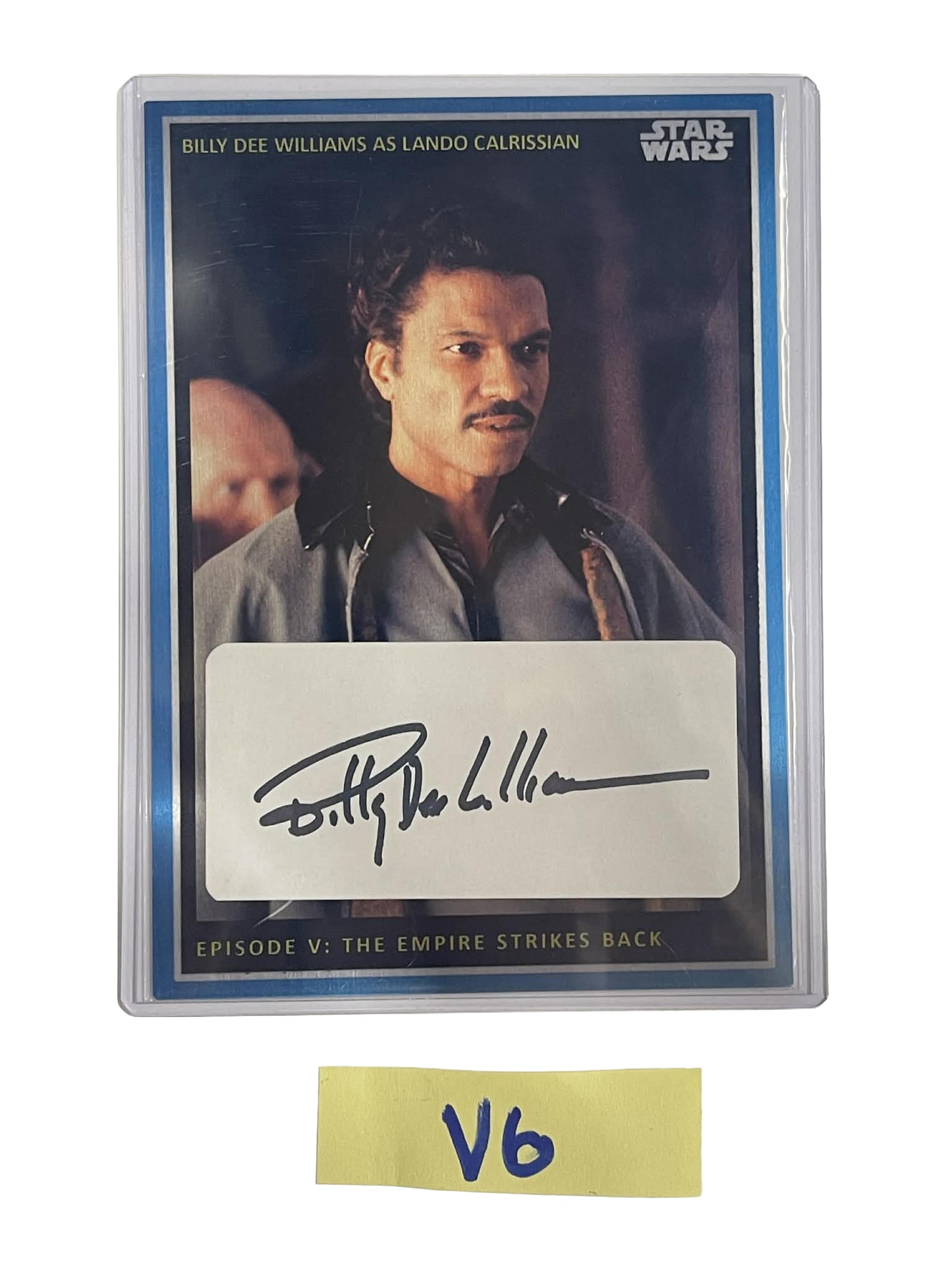 BILLY DEE WILLIAMS - LANDO - ESB - 5X7 PLAQUE