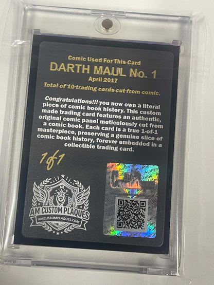 Comic Book Trading Card Cut