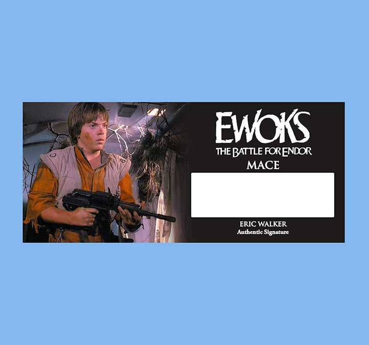 ERIC WALKER - MACE - EWOKS THE BATTLE FOR ENDOR - BRUSHED METAL