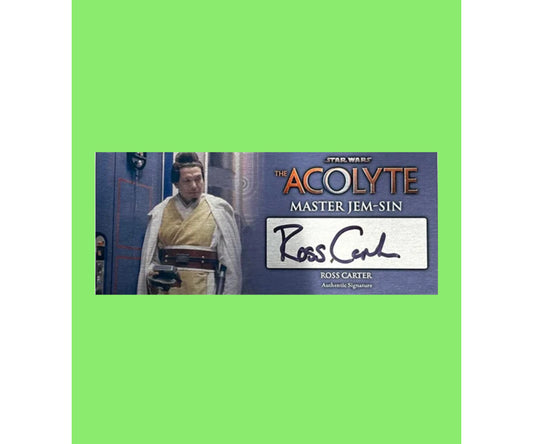 ROSS CARTER - MASTER JEM-SIN THE ACOLYTE